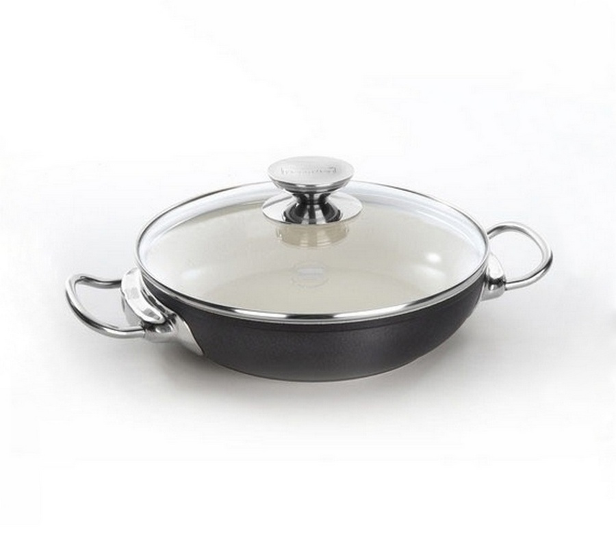 Кастрюля-сотейник со стеклянной крышкой (Ø 24) Berndes BALANCE SMART INDUCTION (078914)