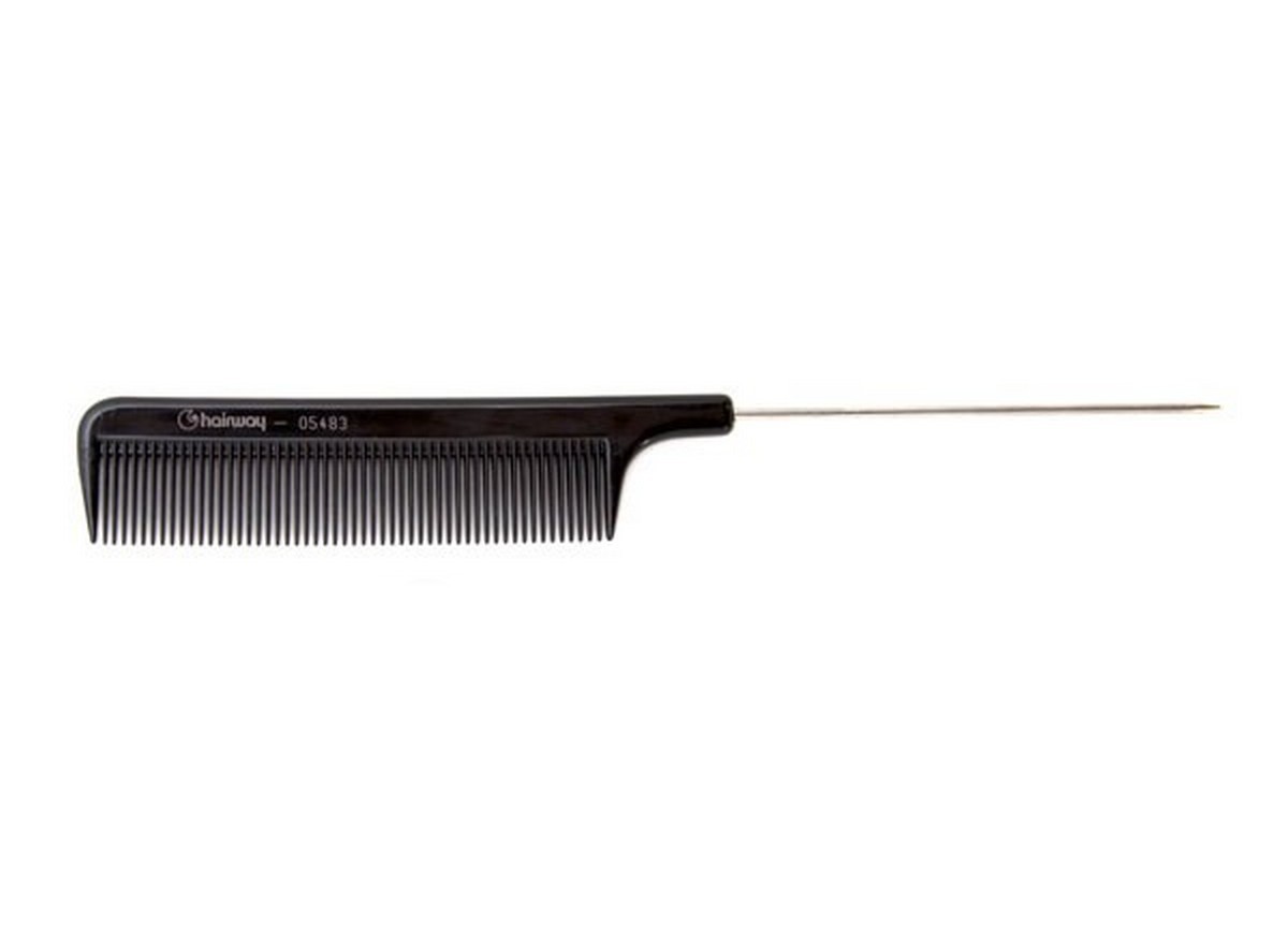Расческа с металлическим хвостиком HAIRWAY Excellence (05483)