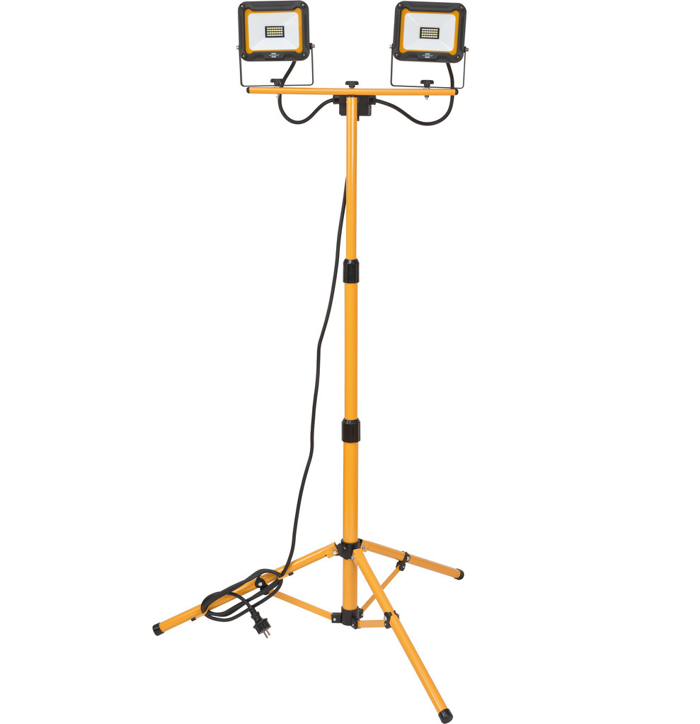 Светодиодный прожектор на штативе Brennenstuhl LED Light JARO 4000 T, 1870 лм, 2 х 20 Ватт (1171250434)
