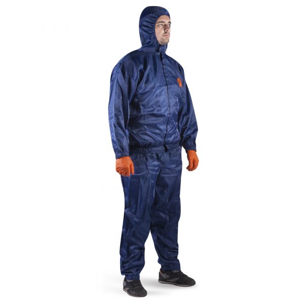 Защитный многоразовый Комплект с карбоном (куртка+брюки) Jeta Safety JPC106