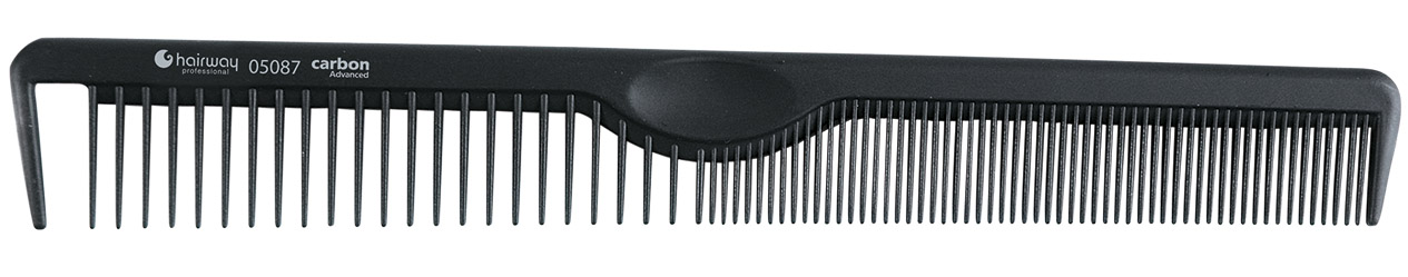 Расческа Hairway Carbon Advanced комб. 210 мм (05087)