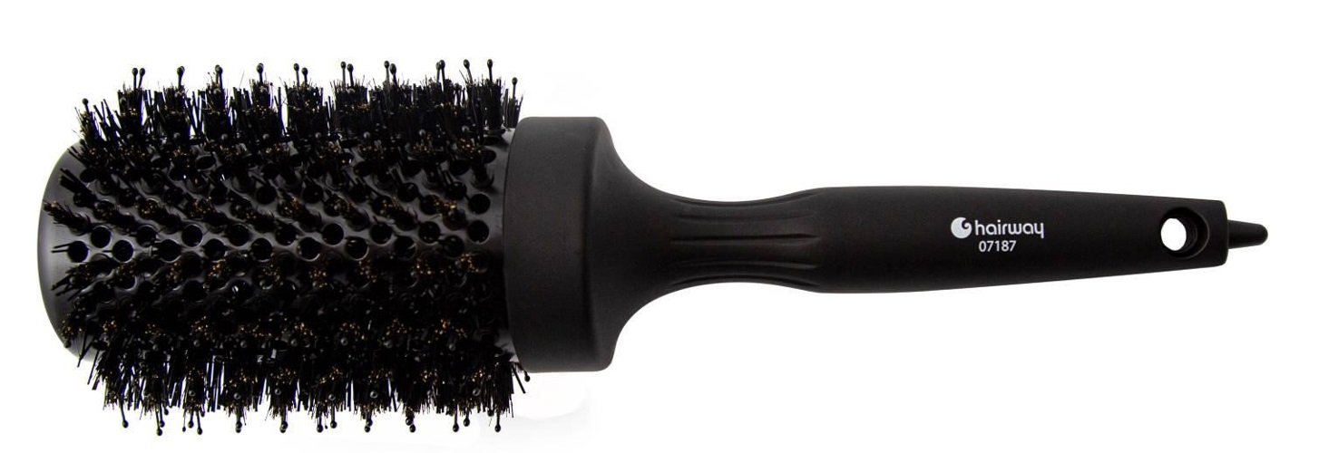 Термобрашинг Hairway Nano Ceramic 53мм, нейлон + натуральная щетина арт.07187