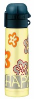 Термос-бутылочка Alfi Be happy flowers yellow 0,5L