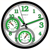 Светящиеся настенные метеочасы RST 77721