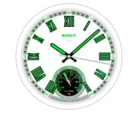 Светящиеся настенные метеочасы RST 77727			