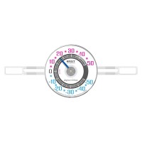Термометр оконный биметаллический на липучках RST 02093 
