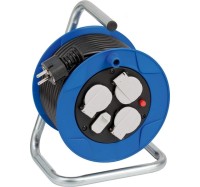 Удлинитель на катушке 15 м Brennenstuhl Garant S Compact, 3 розетки, 2 USB (1079180600)