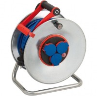 Удлинитель на катушке 50 м Brennenstuhl Garant S Bretec, 3 розетки, IP44 (1199930)