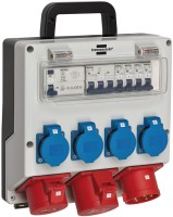 Сетевой распределитель 4\16 А Brennenstuhl Distribution Box, 3x LS 230V,1xFI 40A (1154890010)