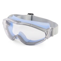 Jeta Safety Очки-полумаска с прозрачной линзой и боковыми загибами JSG04 из ударопрочного поликарбоната