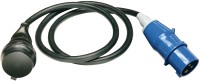 1132920 Brennenstuhl удлинитель-переноска Adapter Cable, 1,5м., вилка CEE, розетка 230V/16A, кабель черный, IP44