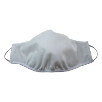 Маска защитная EcoSapiens двухслойная многоразовая, белая ES-602 white