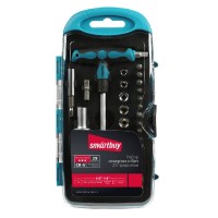 Отвертка Smartbuy ONE Tools с набором насадок 29 предметов CR-V (1/24)  арт.SBT-SCBS-29P1