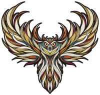 Деревянный, фигурный пазл EWA Мудрая Сова L 40x42 см (epuz-L-owl)
